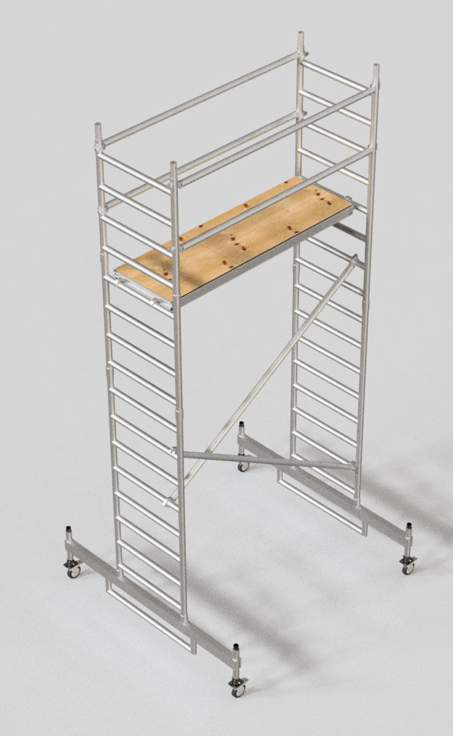 Модулни Алуминиеви скелета AS3005 - 5м. раб.височина